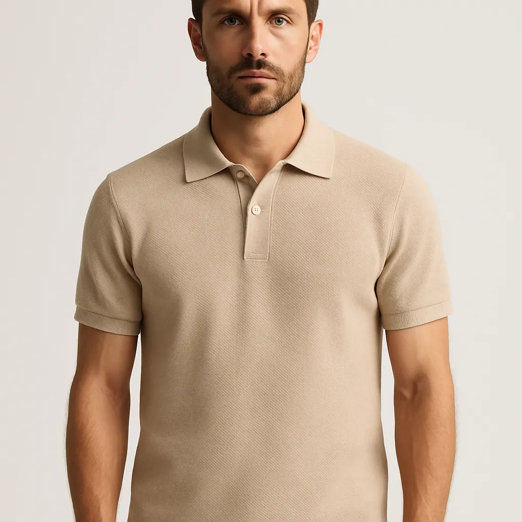 Knitted Polo TShirt